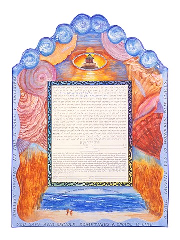 HILTON HEAD CUSTOM KETUBAH