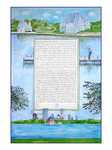 MINNEAPOLIS CUSTOM KETUBAH