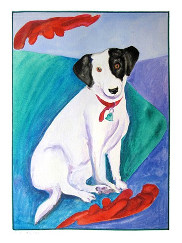 Dog with Lobster Toy