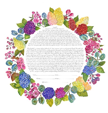 Hydrangea Wreath