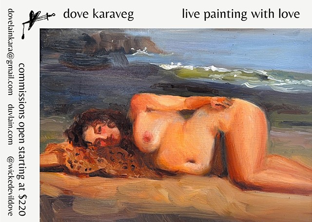 live painting with love (COMMISSIONS OPEN)