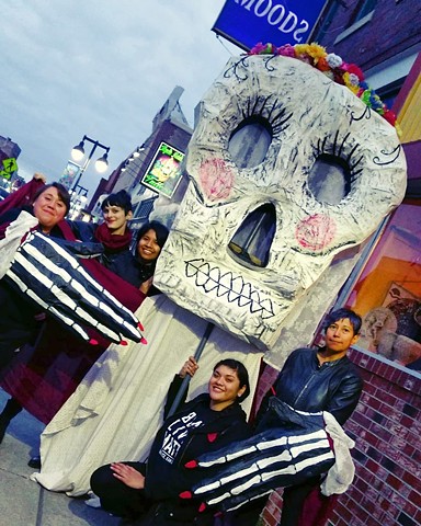 Calavera Puppet Performance at Ballet Folklorico De Topeka