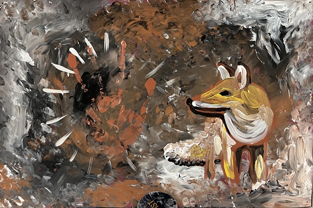 Prehistoric fox