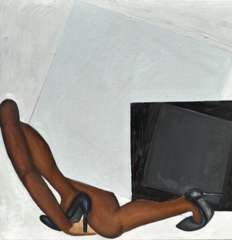 Upholding White Supremacy (After Kazimir Malevich's Suprematist Composition: White on White)