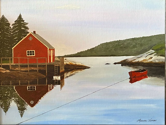 A Splash of Red in the Wilderness