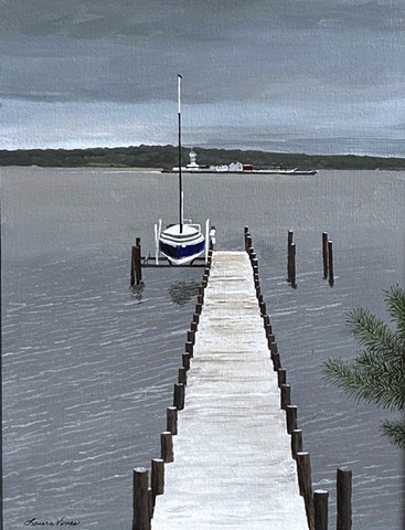 Sailboat on the Elk River