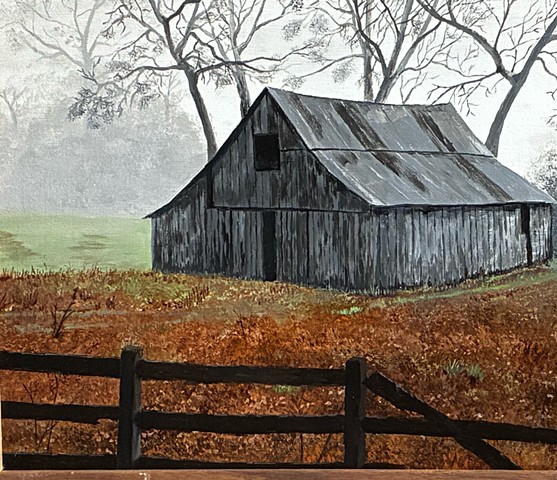 Weathered Barn