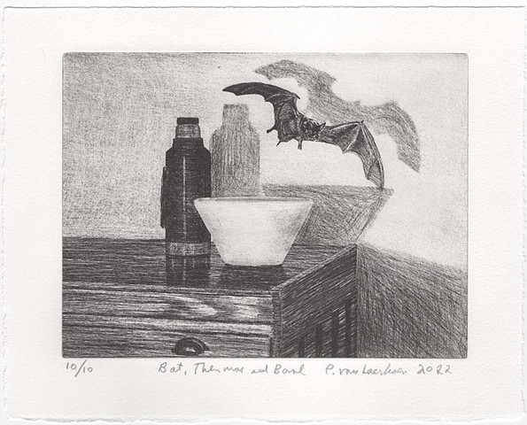 Bat, Thermos and Bowl