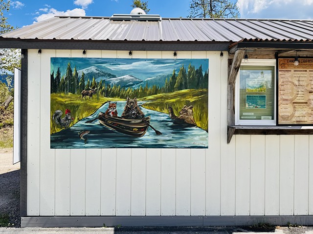 Exterior Sign for Critter Coffee Company