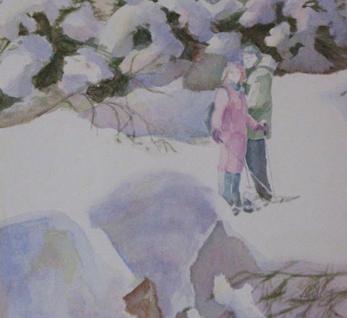 Snowshoeing Friends
