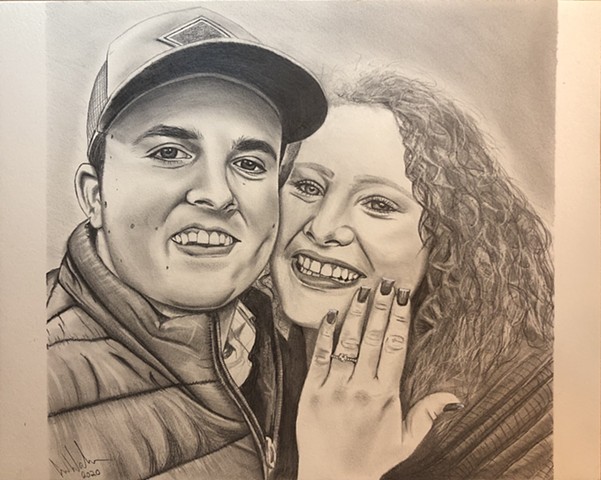 engagement portrait