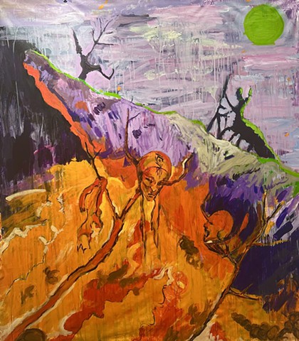 Journey to Adonia Painting and Drawing series
