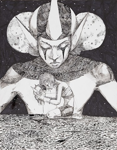Edensphere Drawing series 