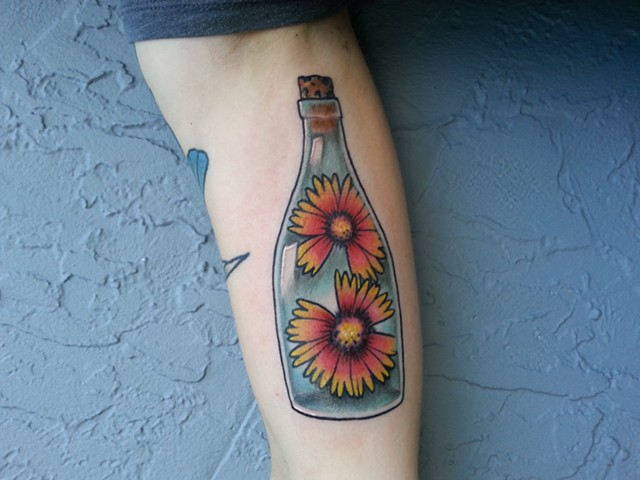 bottle tattoo