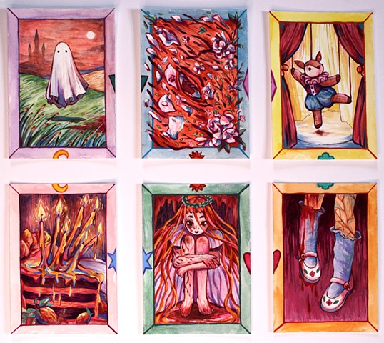 Such Dread as Children Only Can Feel: Card Set
