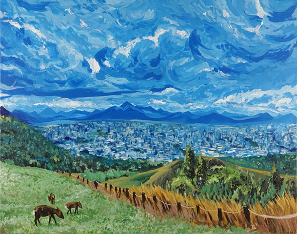 View From Mt. Wakakusaya