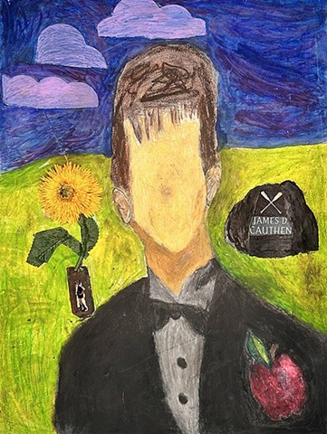 Self protrait of James