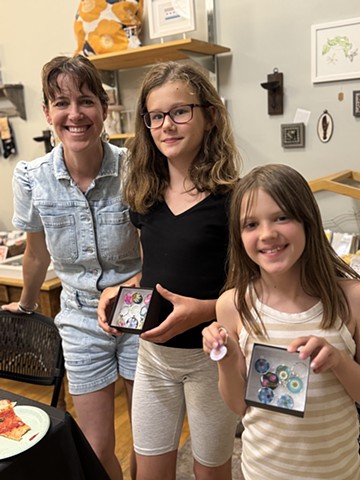 Flower Garden Resin Jewelry class