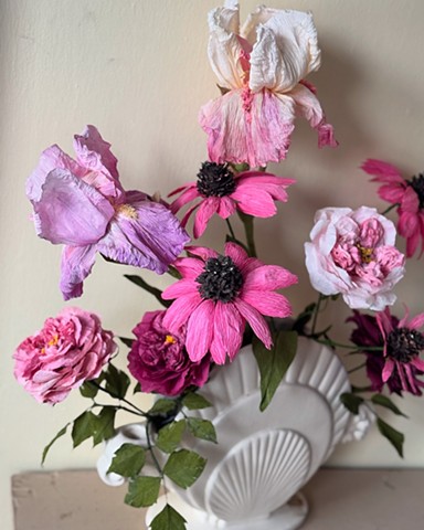 Iris and echinacea studies 