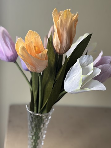 Lily-flowered tulips