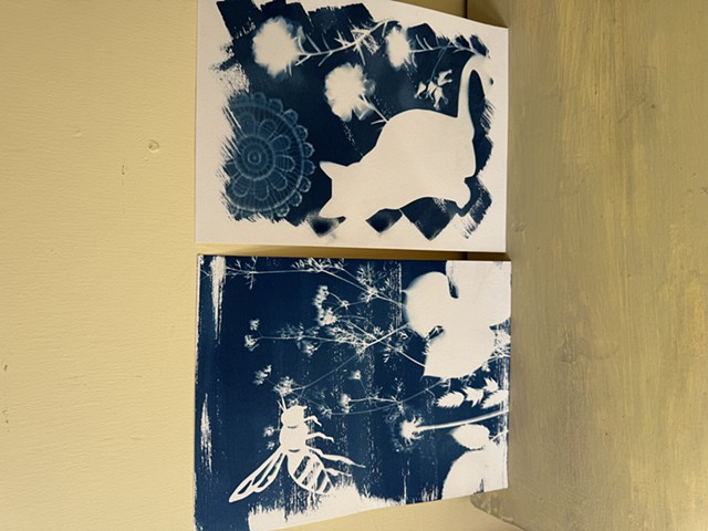 Why not a Cyanotype?