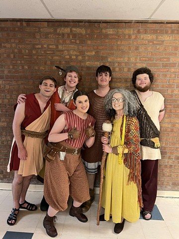 Actors in the play within the play