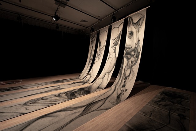 Dirt Dances in Flesh (installation)