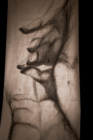 Dirt Dances in Flesh (detail)