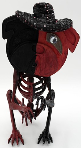 Scaryy Halloween dog 