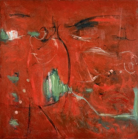 Dry Pigments, oils on primed canvas.