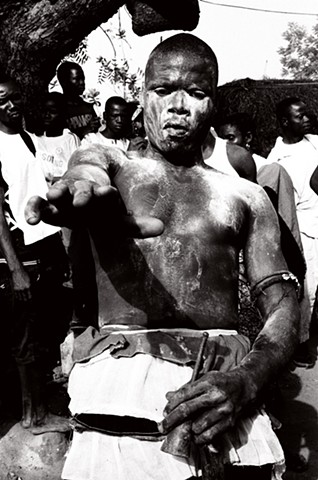 A spirit invocation ritual, Benin 