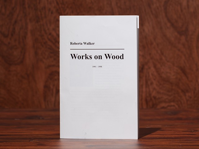 Words on Wood: An exhibition catalogue. 