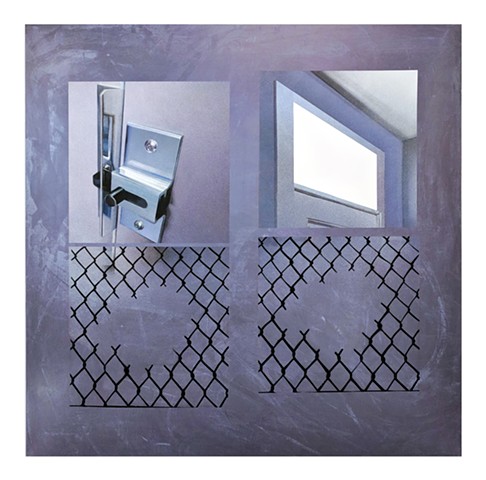 lock, window, and fences