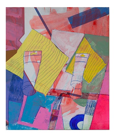 paint tubes and paper