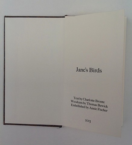 Jane's Birds: Title Page