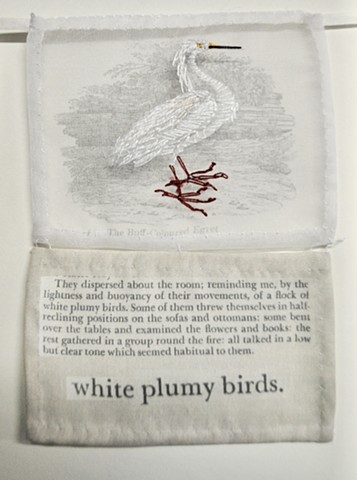 Jane's Birds Prayer Flag: Detail