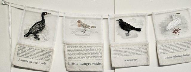 Jane's Birds Prayer Flag
