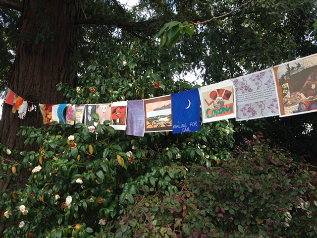 Covid Prayer Flag: Glide Memorial Church Project