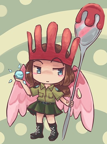 chibi spoon