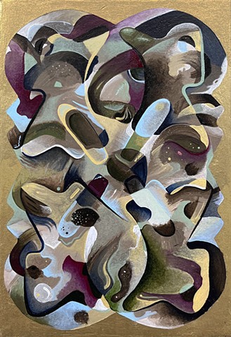 Buried in Golden Sand