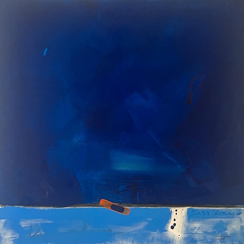 Self portrait at Pointe Sarène