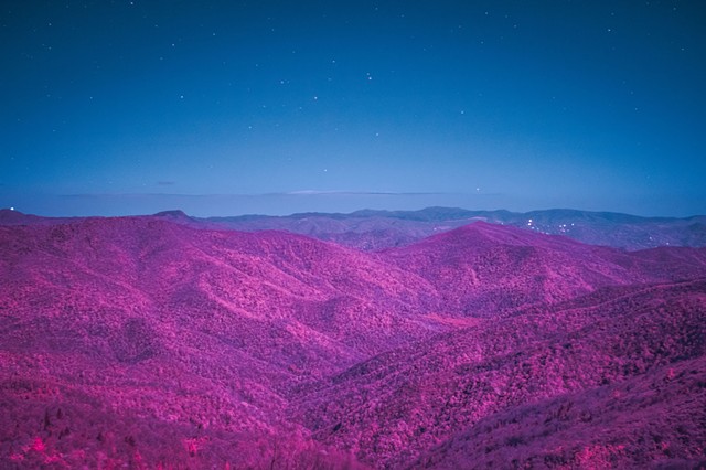 Peaks Under Moonlight