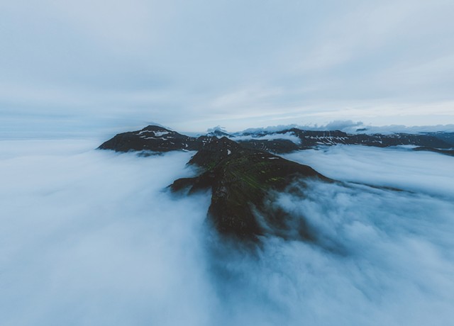 Peaks Above Clouds