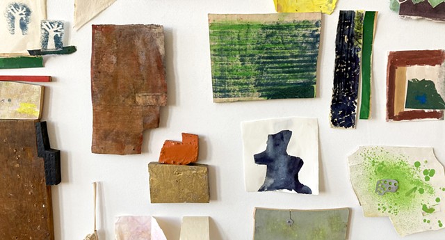 detail of sift, field, knot