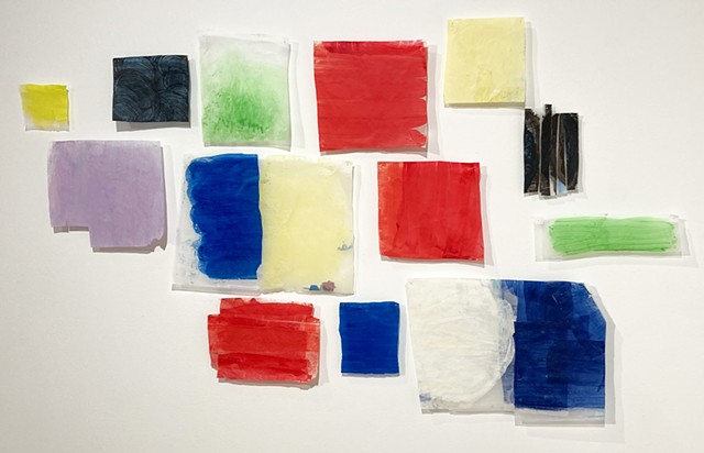 from chartreuse to rose, installation view