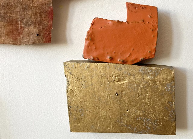 detail of sift, field, knot