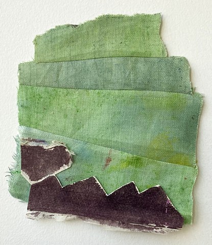 untitled, green/plum