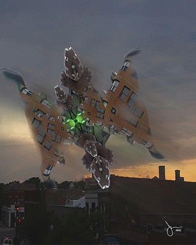 Flying House with Questionable Motives