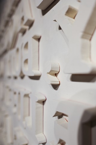 Blind embossing (detail)