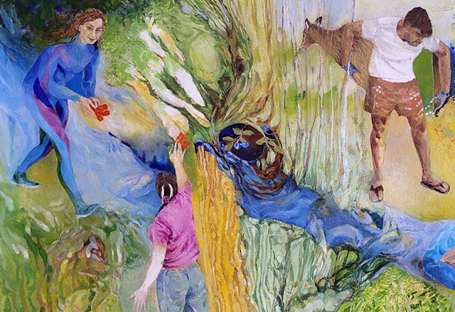 L'anticipation du ravissement dÃ©tail partie gauche